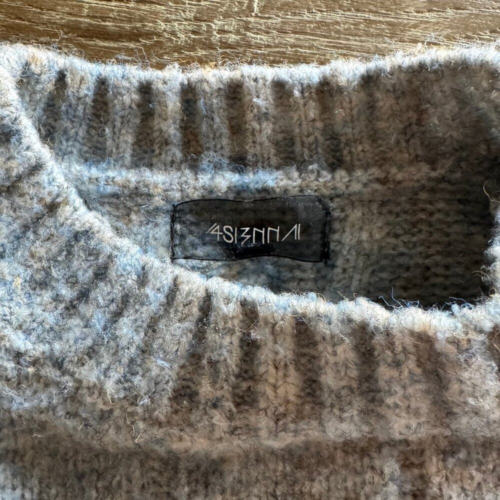 4si3nna Cable Crop Sweater - Picture 5 of 6